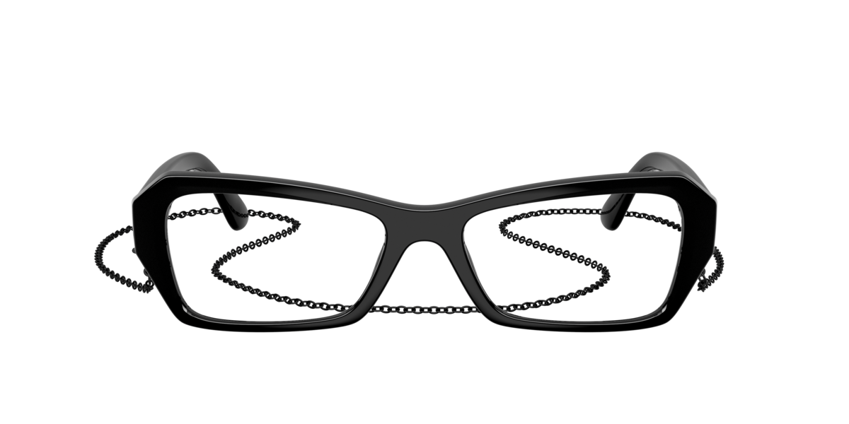 Vogue Eyewear Women's Black Butterfly Plastic Eyeglasses Online - Full Rim - Vo5656u