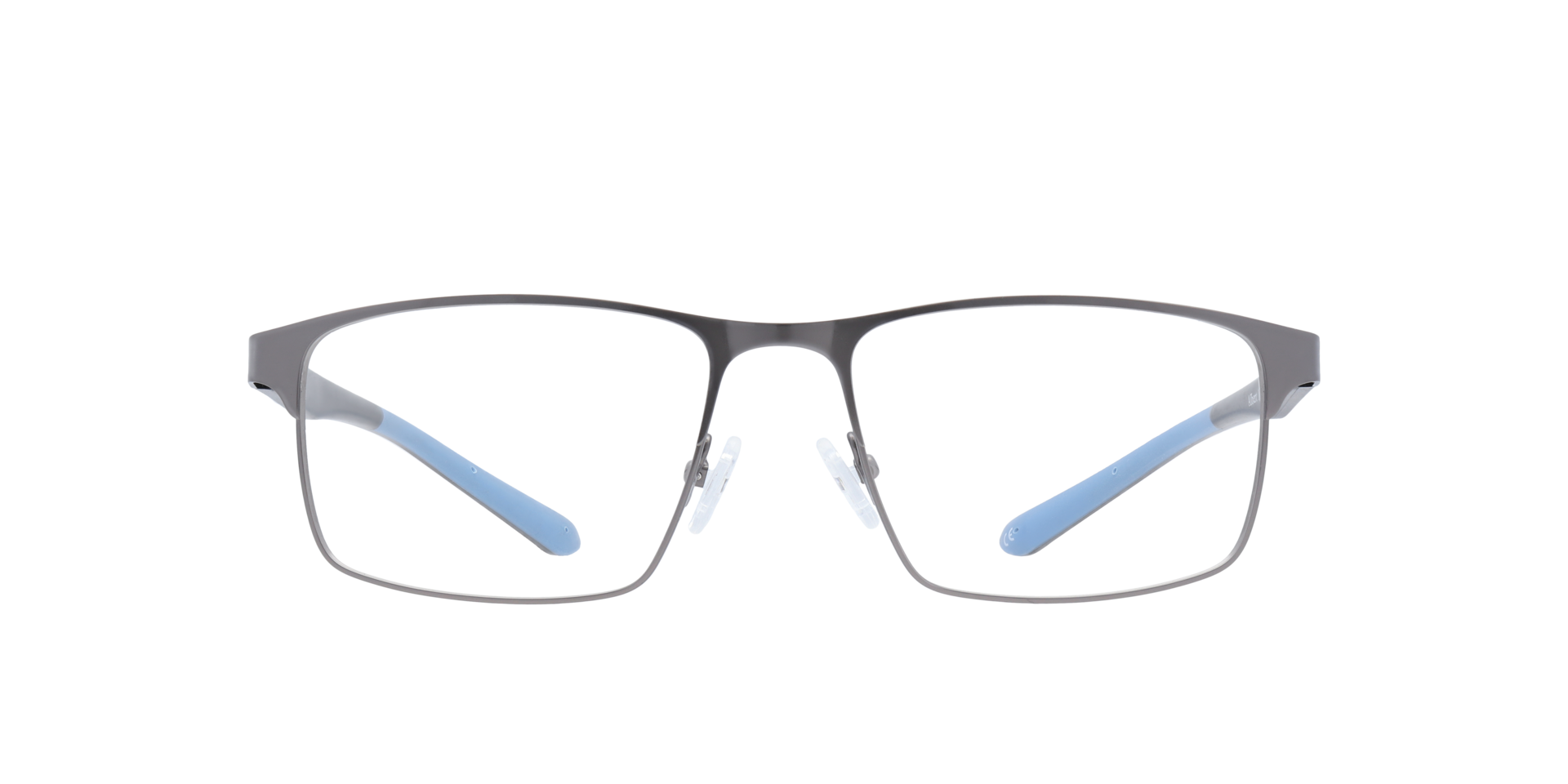Albert Matte Gunmetal MetalEyeglass Frames for Glasses Direct, Front View