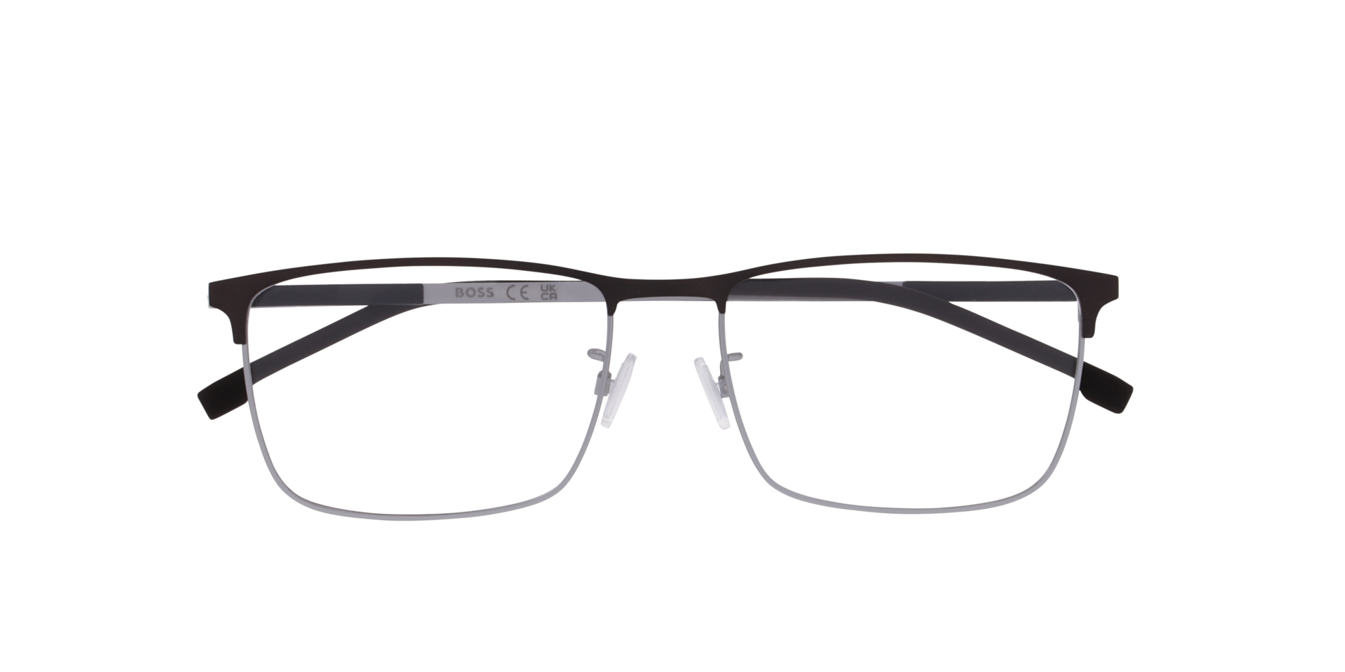 BOSS 1902/G Brown MetalEyeglass Frames for Glasses Direct, Closed View