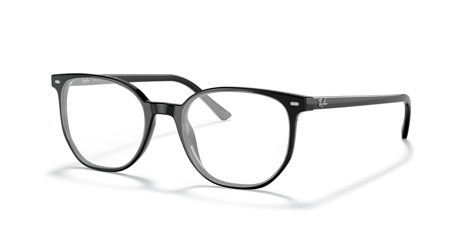 RB5397 Black AcetateEyeglass Frames for Glasses Direct, Angle View