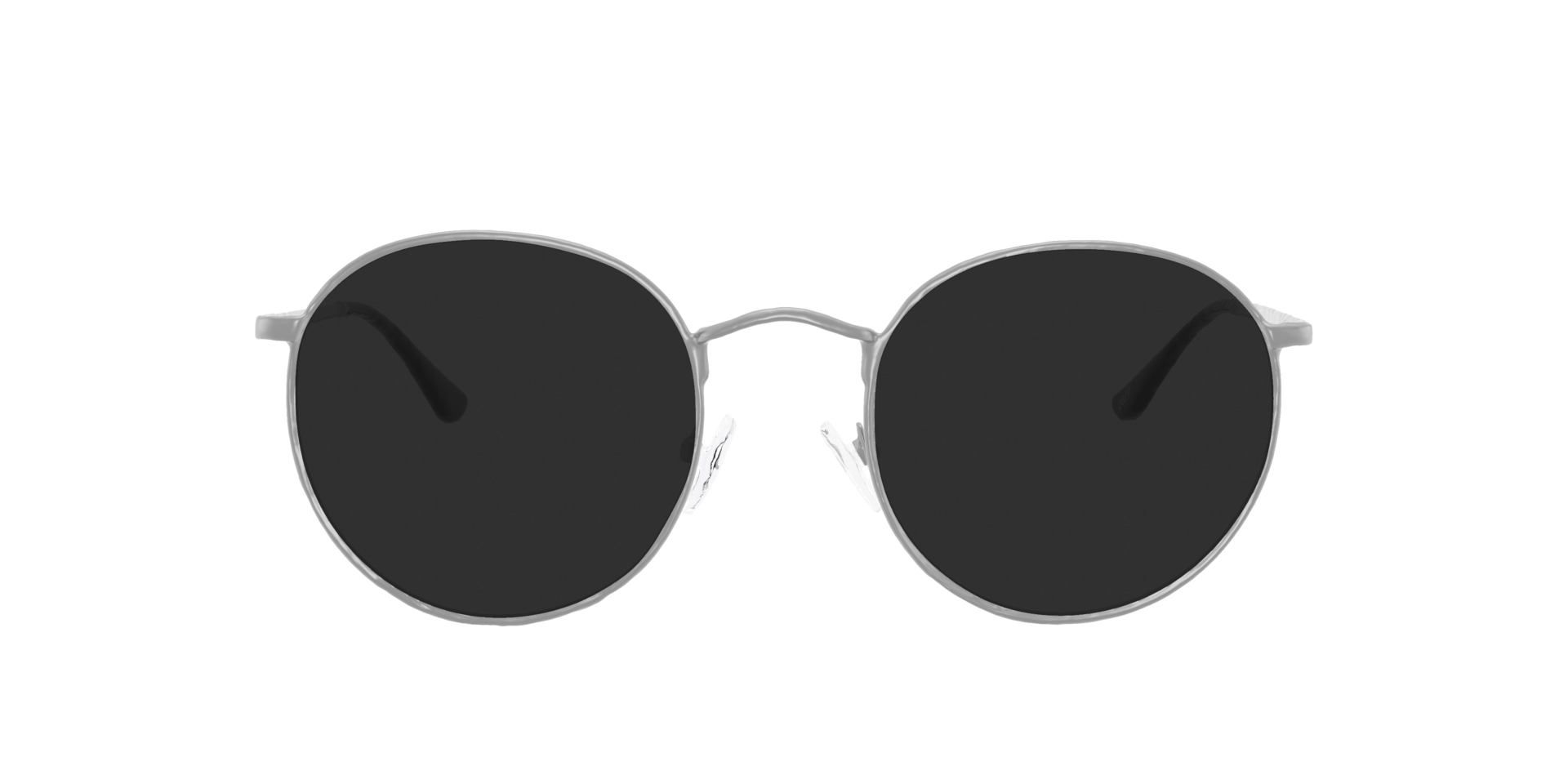 Moon Grey MetalEyeglass Frames for Glasses Direct, with Tinted Lenses