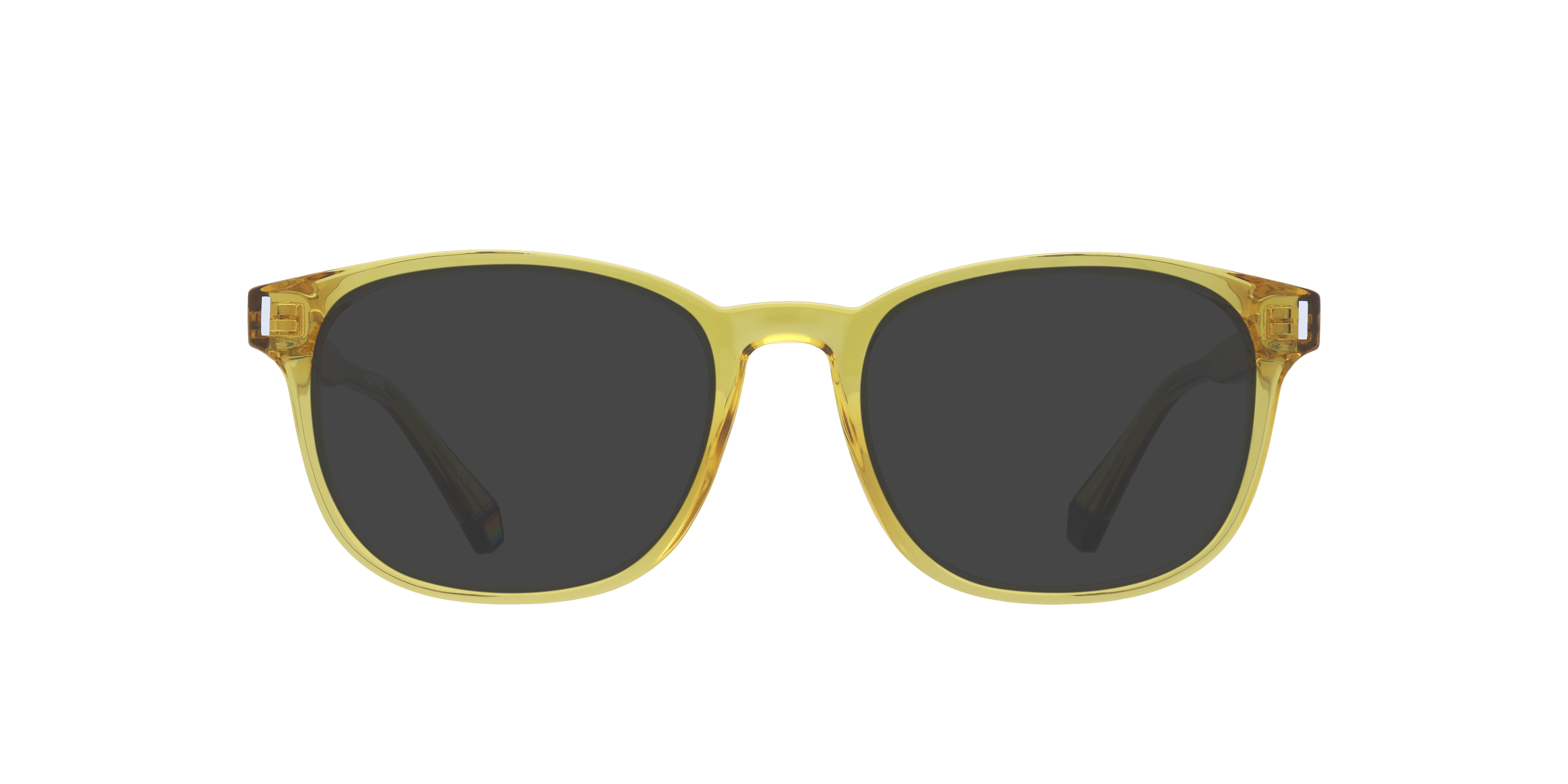 PLD D453 Yellow PlasticEyeglass Frames for Glasses Direct, with Tinted Lenses
