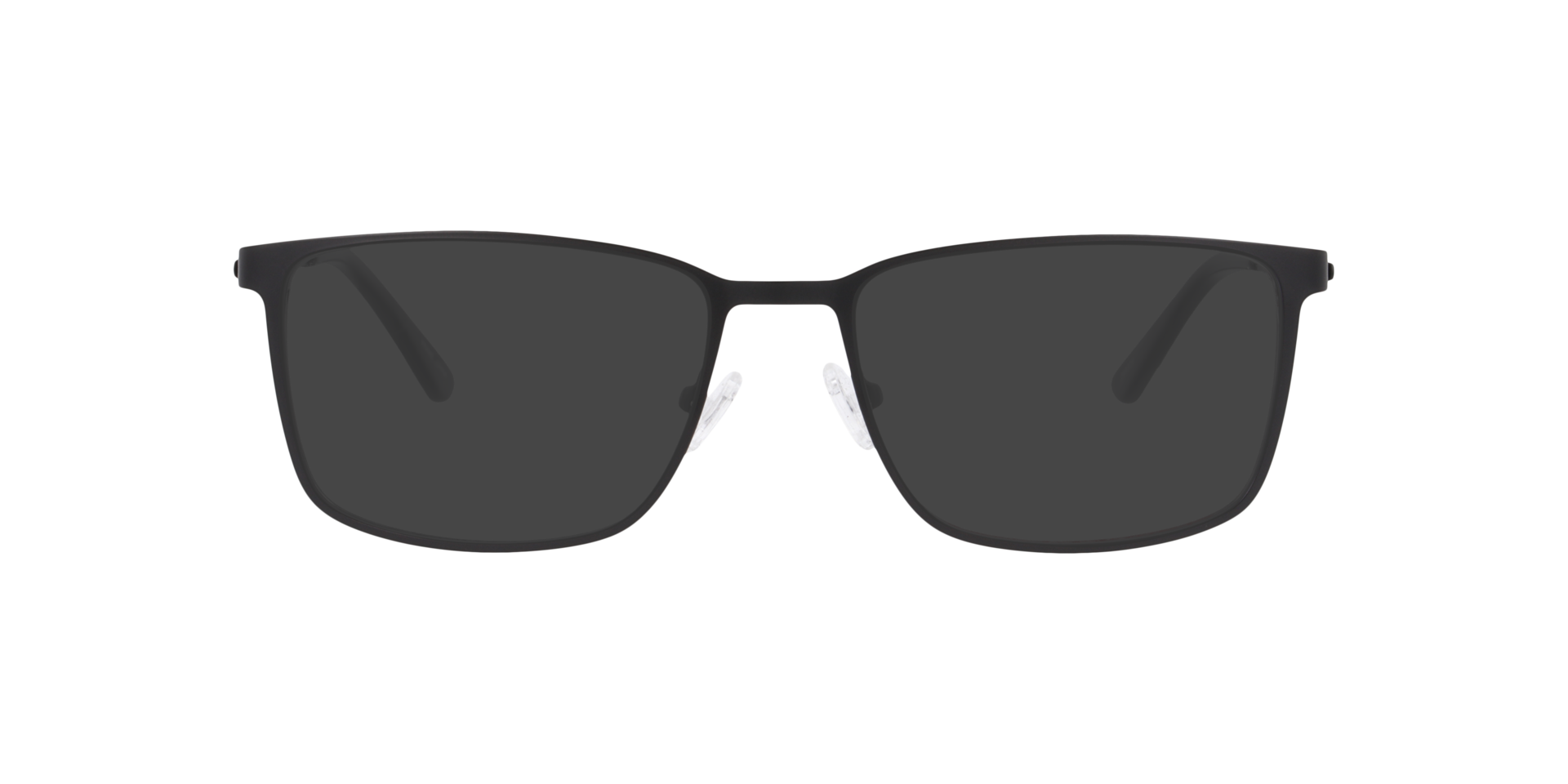 Nb4186 Black Matte MetalEyeglass Frames for Glasses Direct, with Tinted Lenses