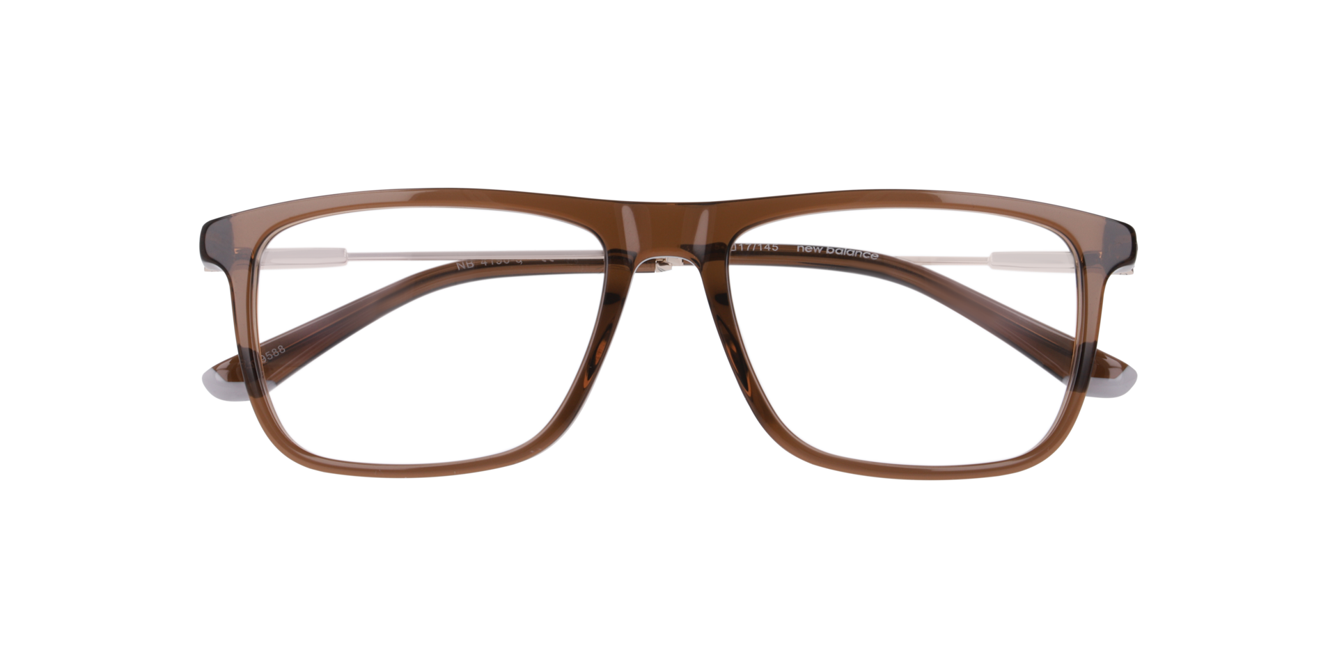 Nb4196 Brown AcetateEyeglass Frames for Glasses Direct, Closed View