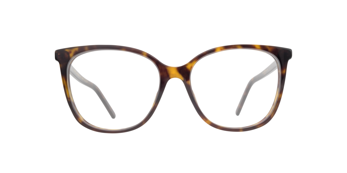 Marc Jacobs Women's Tortoise Rectangle Acetate Eyeglasses Online - Full Rim - Marc 662