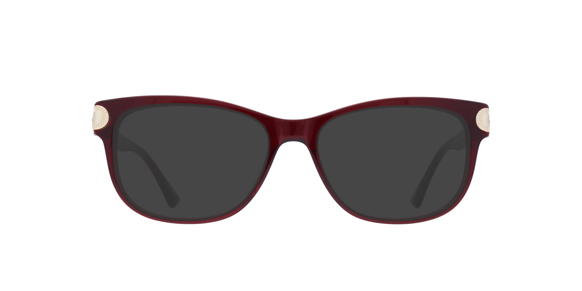 Evelyn Milky Burgundy AcetateEyeglass Frames for Glasses Direct, with Tinted Lenses