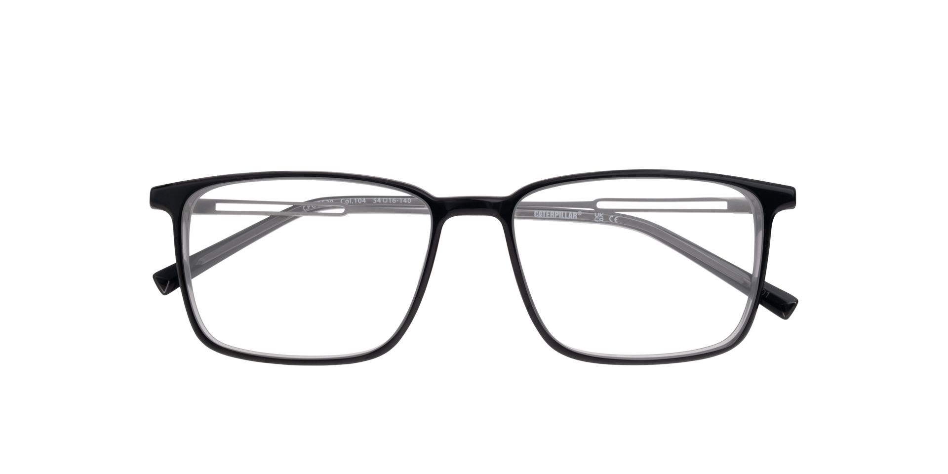 CPO 3529 Black AcetateEyeglass Frames for Glasses Direct, Closed View