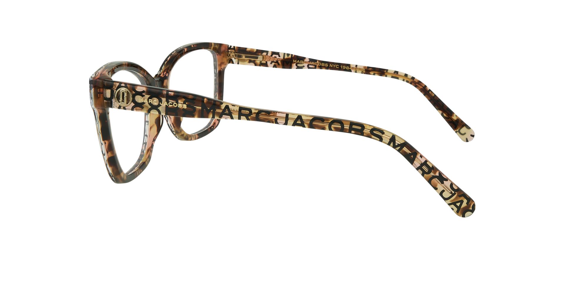 MARC 735 Tortoise AcetateEyeglass Frames for Glasses Direct, Side View