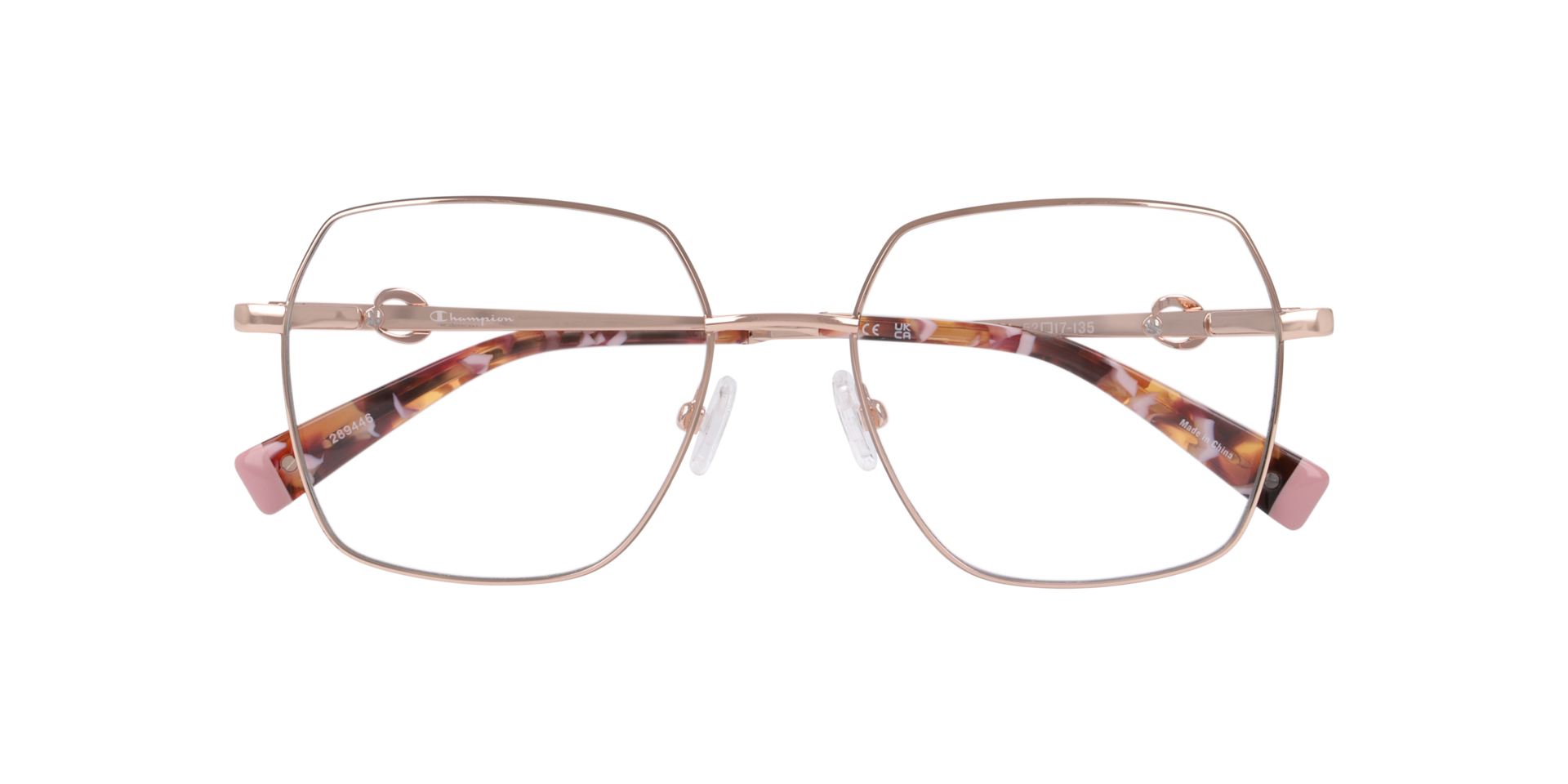 Cumai Black MetalEyeglass Frames for Glasses Direct, Closed View