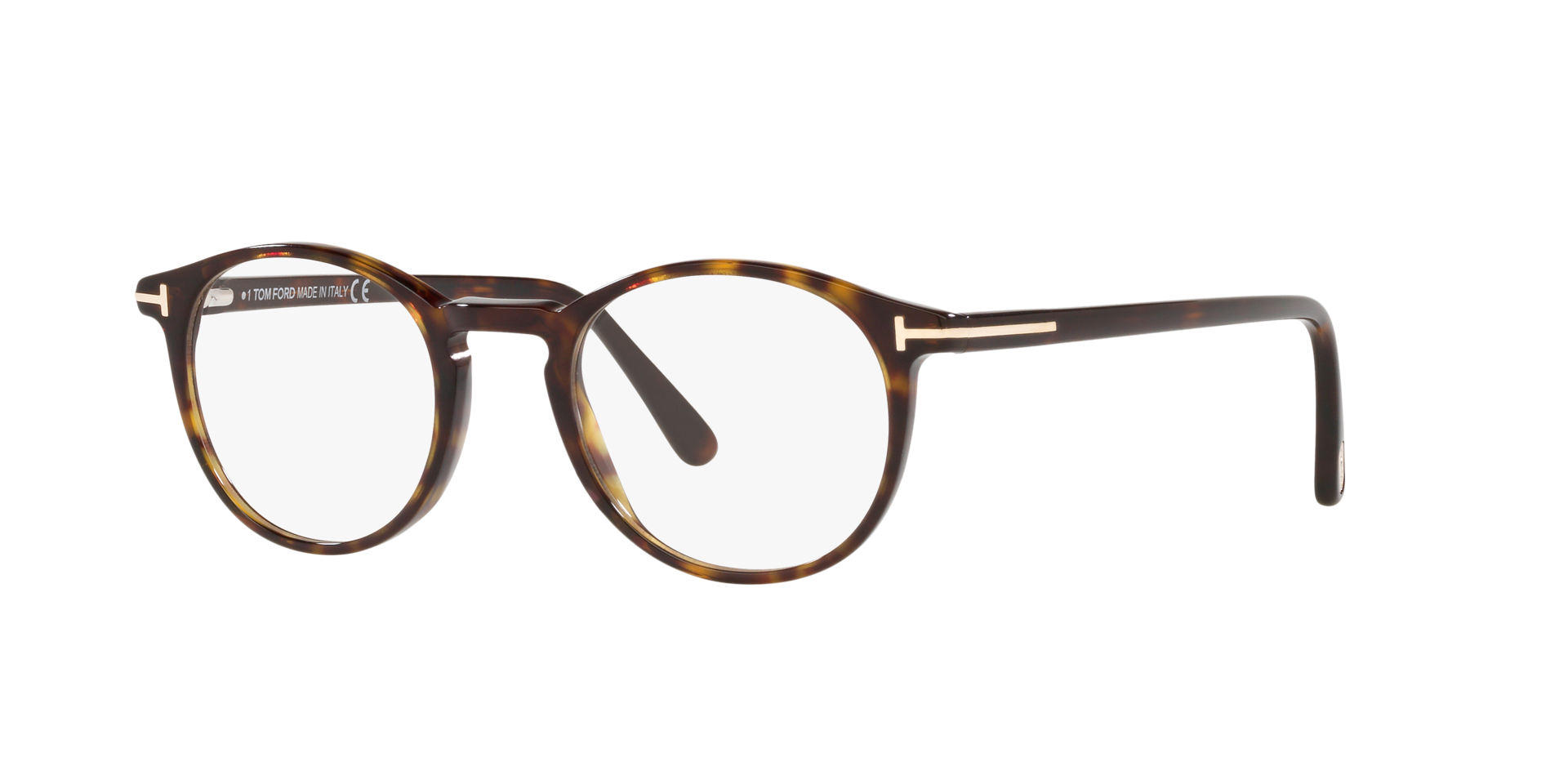 FT5294 052 Brown Tortoise AcetateEyeglass Frames for Glasses Direct, Angle View
