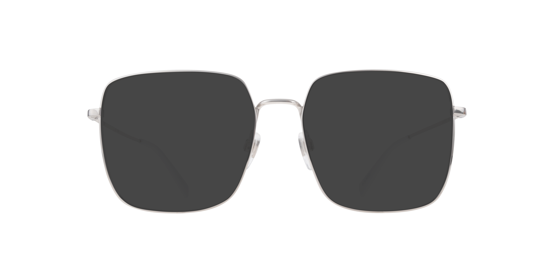 LV 1010 Silver MetalSunglass Frames for Glasses Direct, with Tinted Lenses