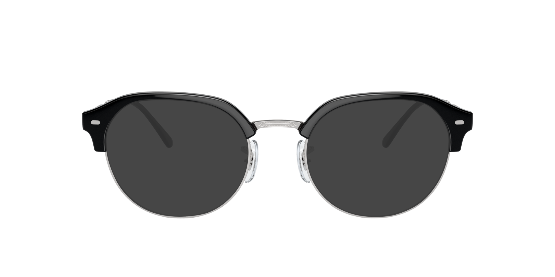 RB7229 Black On Silver PlasticEyeglass Frames for Glasses Direct, with Tinted Lenses