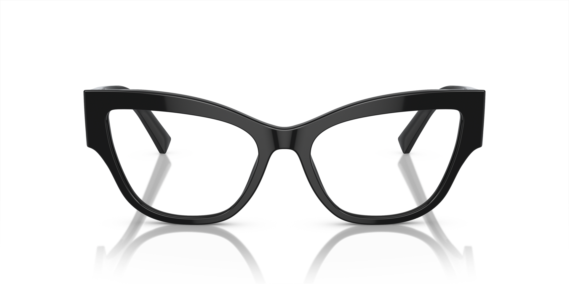 DG3378 Black AcetateEyeglass Frames for Glasses Direct, Front View
