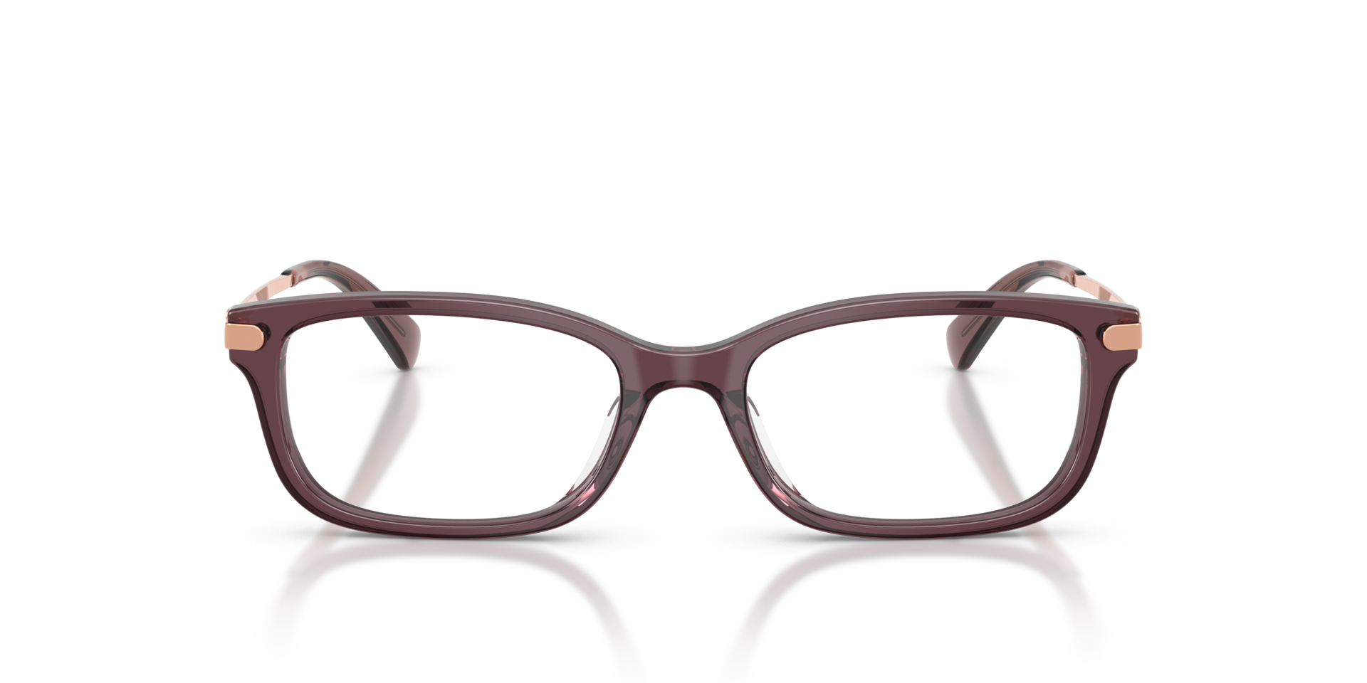 HC6287U Transparent Iris AcetateEyeglass Frames for Glasses Direct, Front View