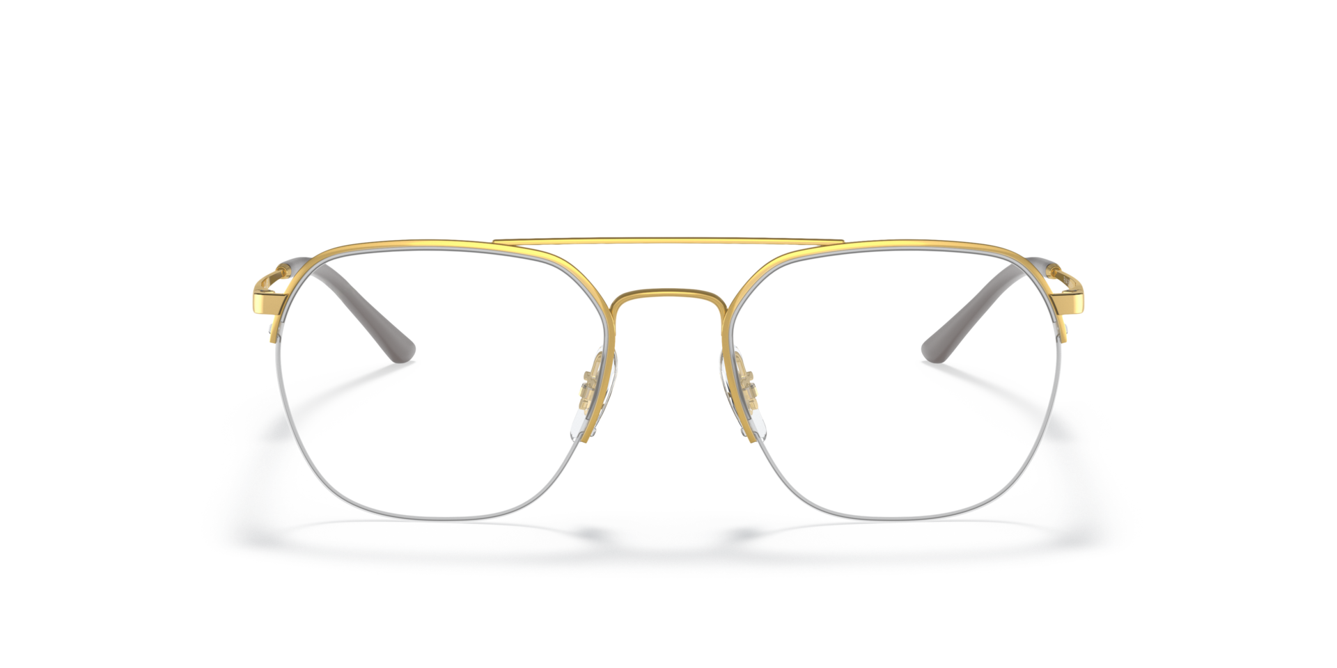 RB6444 Arista Gold MetalEyeglass Frames for Glasses Direct, Front View