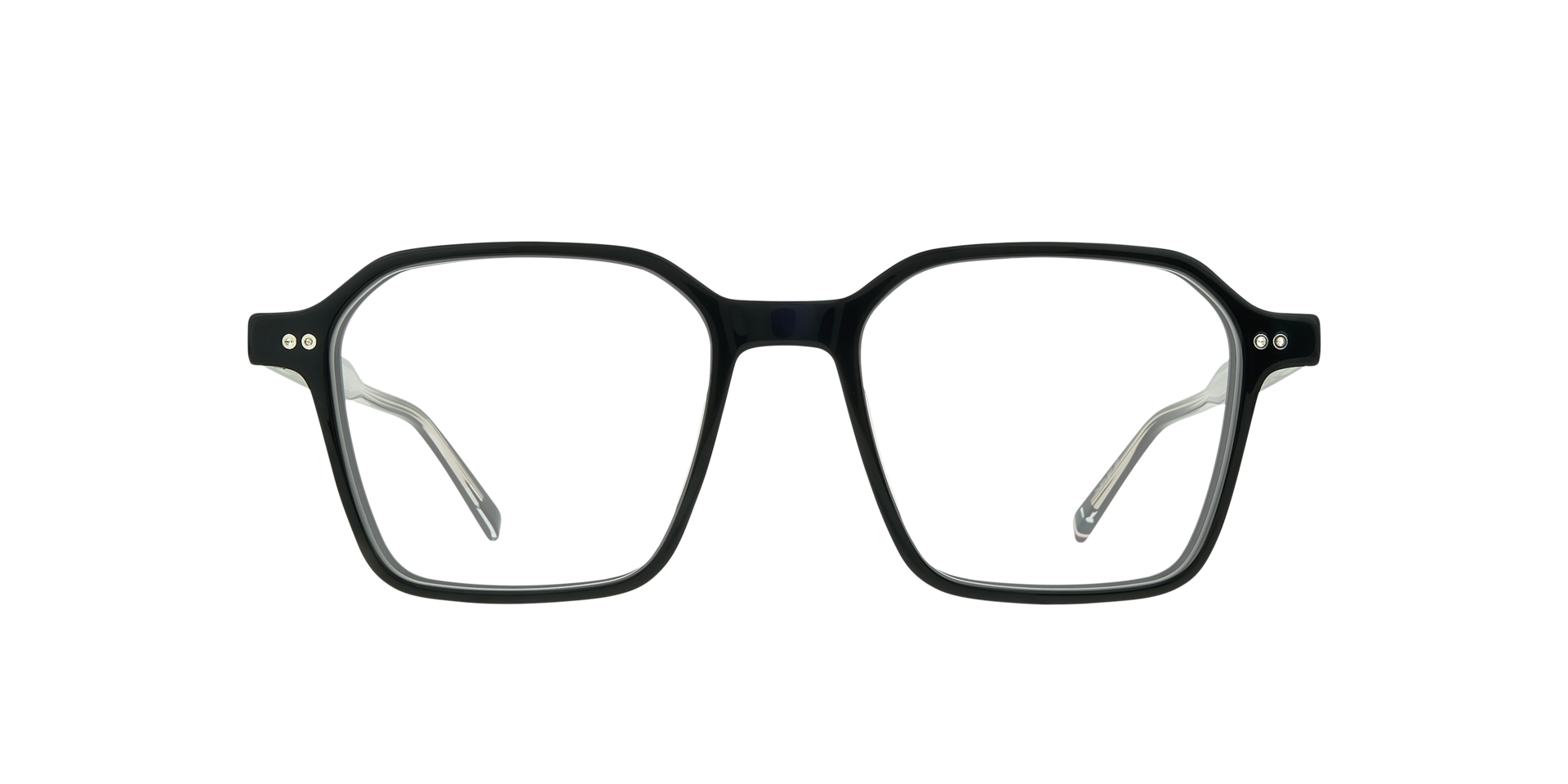 TH 2071 Black AcetateEyeglass Frames for Glasses Direct, Front View