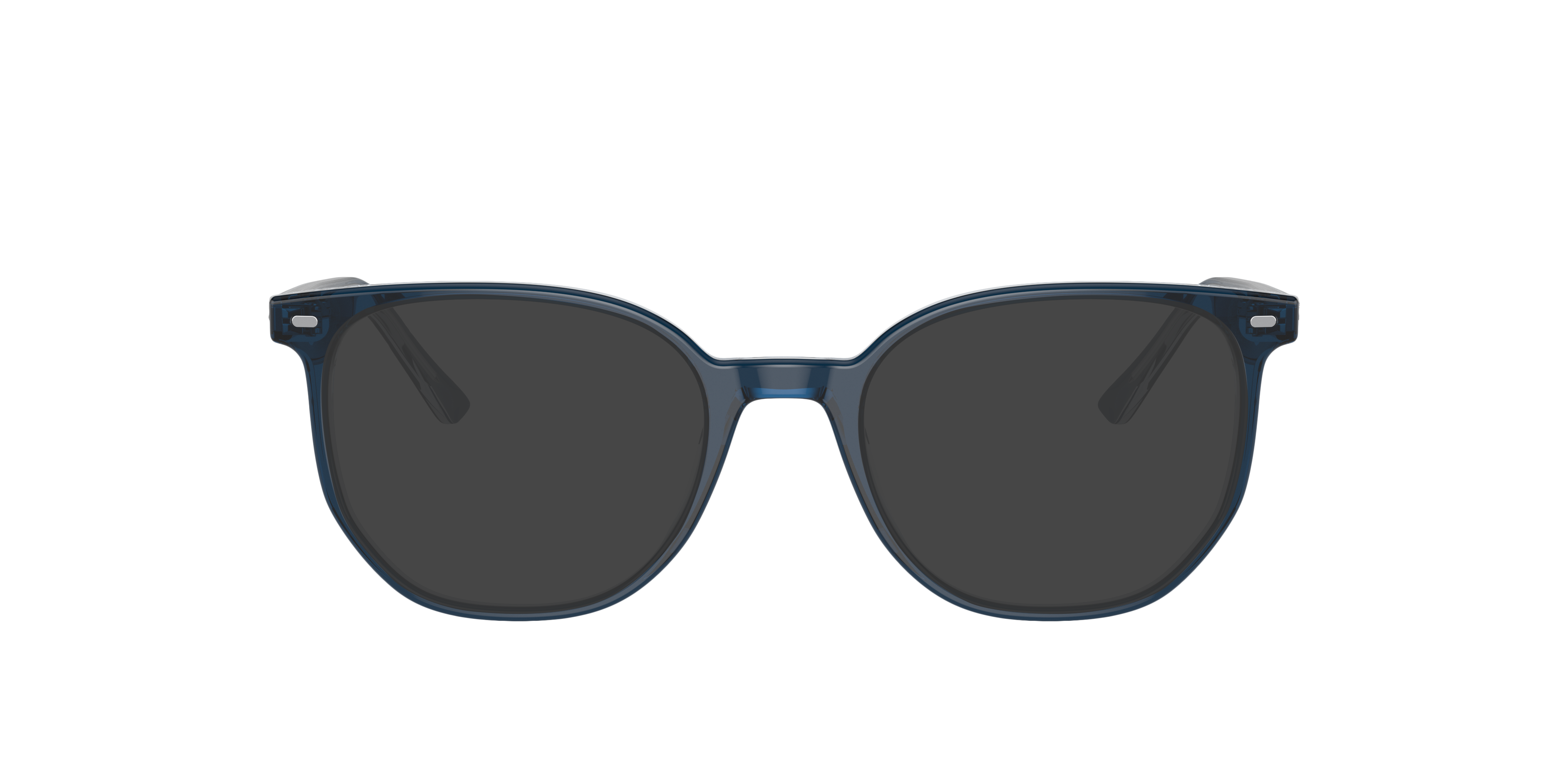 RB5397 Blue On Transparent Blue AcetateEyeglass Frames for Glasses Direct, with Tinted Lenses