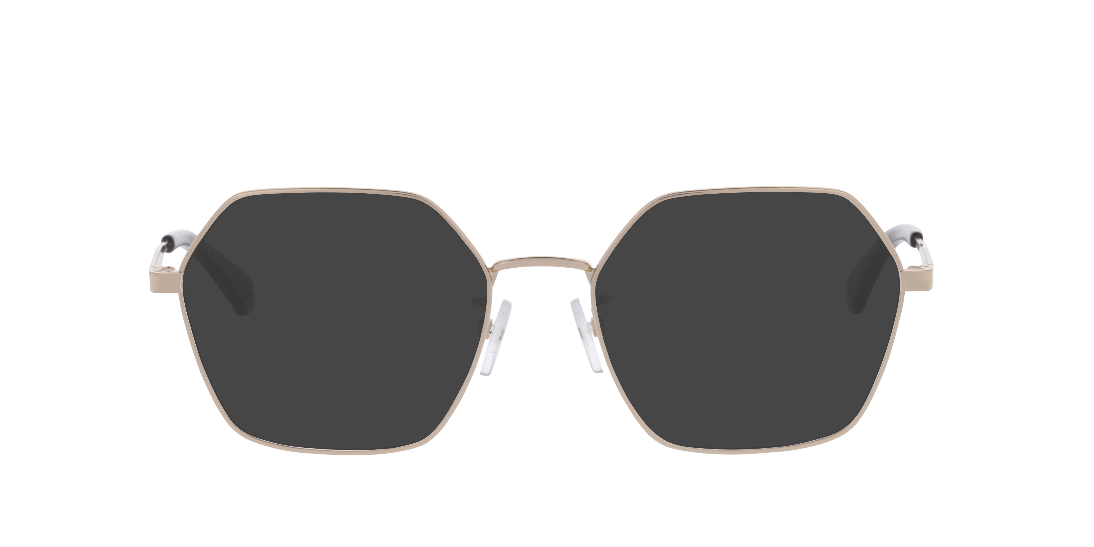 PLD D612/G Gold Light MetalEyeglass Frames for Glasses Direct, with Tinted Lenses