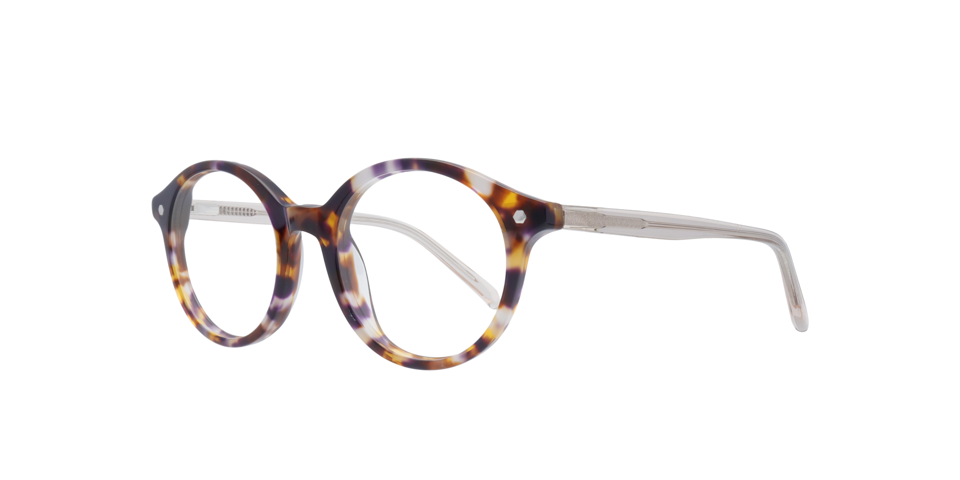Margot Light Tortoise AcetateEyeglass Frames for Glasses Direct, Angle View