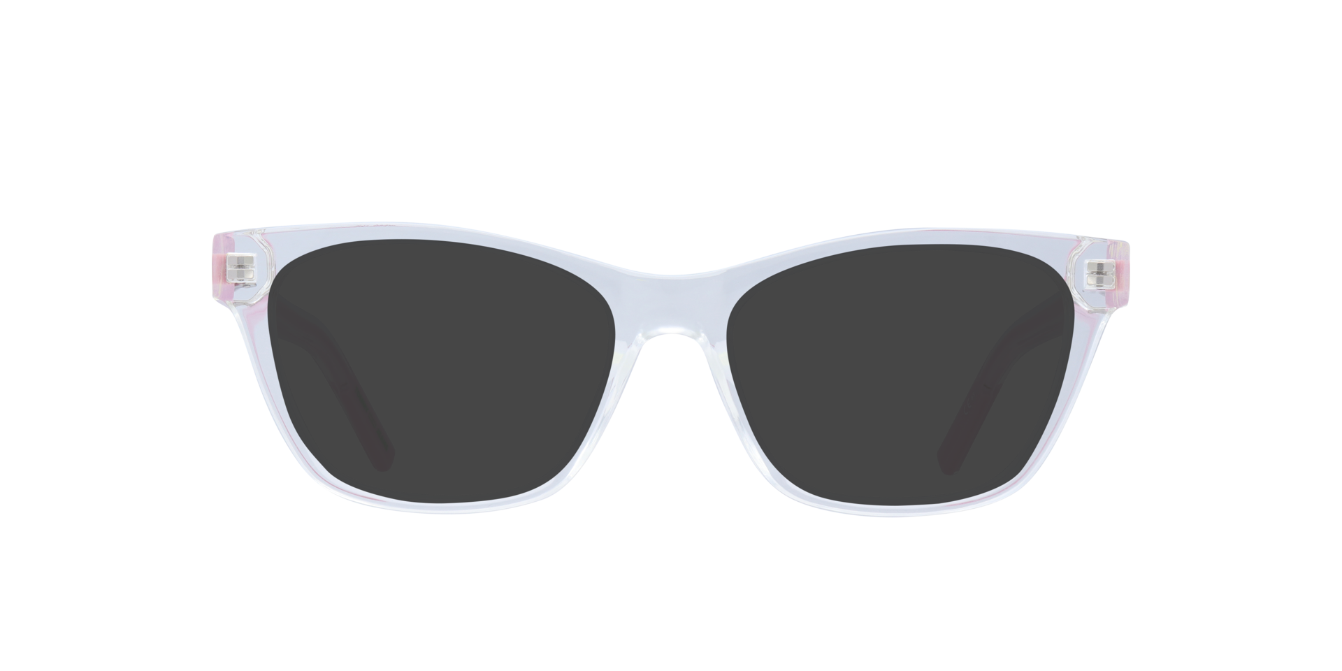 TJ 0080 Clear PlasticEyeglass Frames for Glasses Direct, with Tinted Lenses