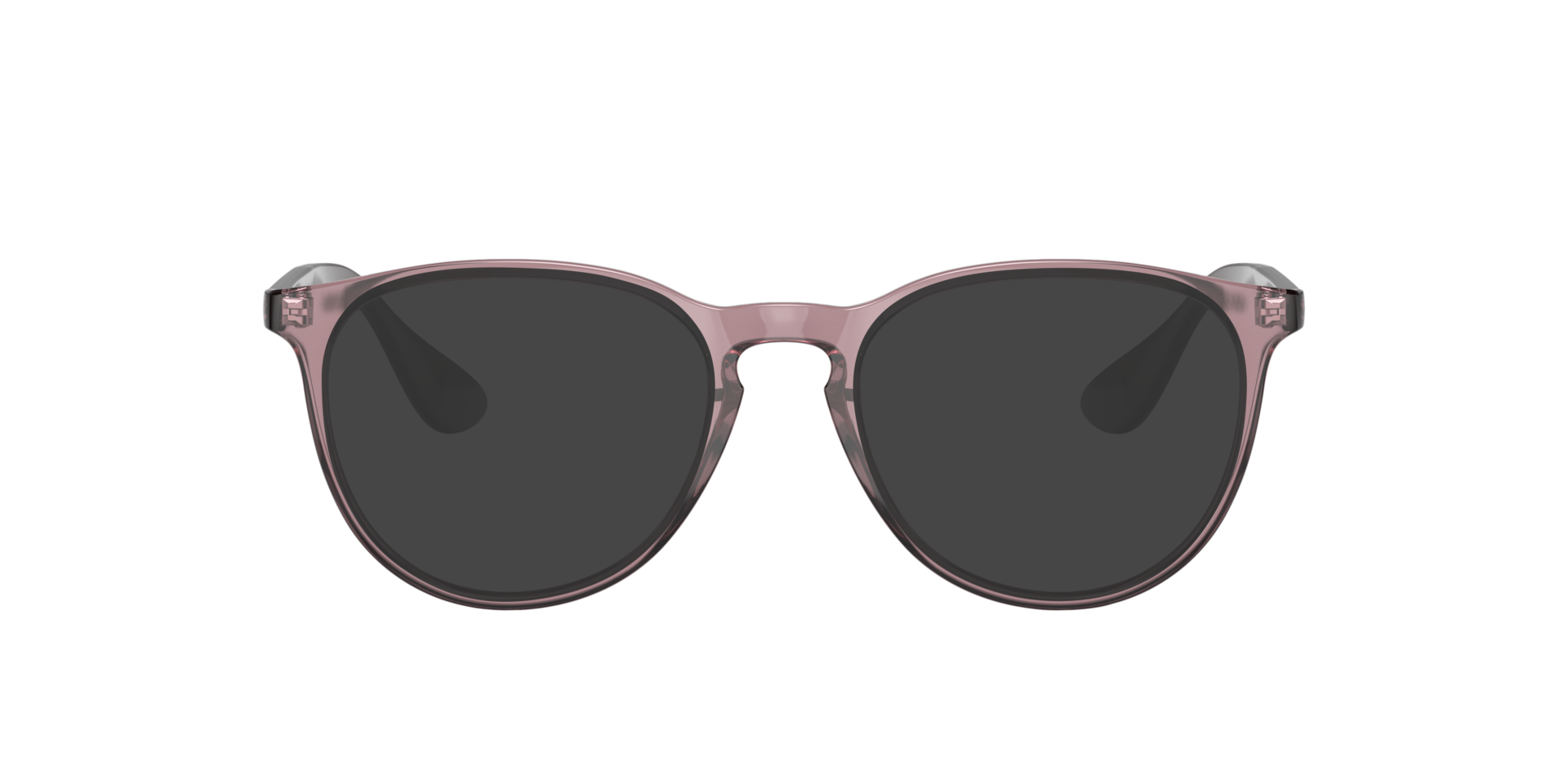 Erika Optics Transparent Violet PlasticEyeglass Frames for Glasses Direct, with Tinted Lenses