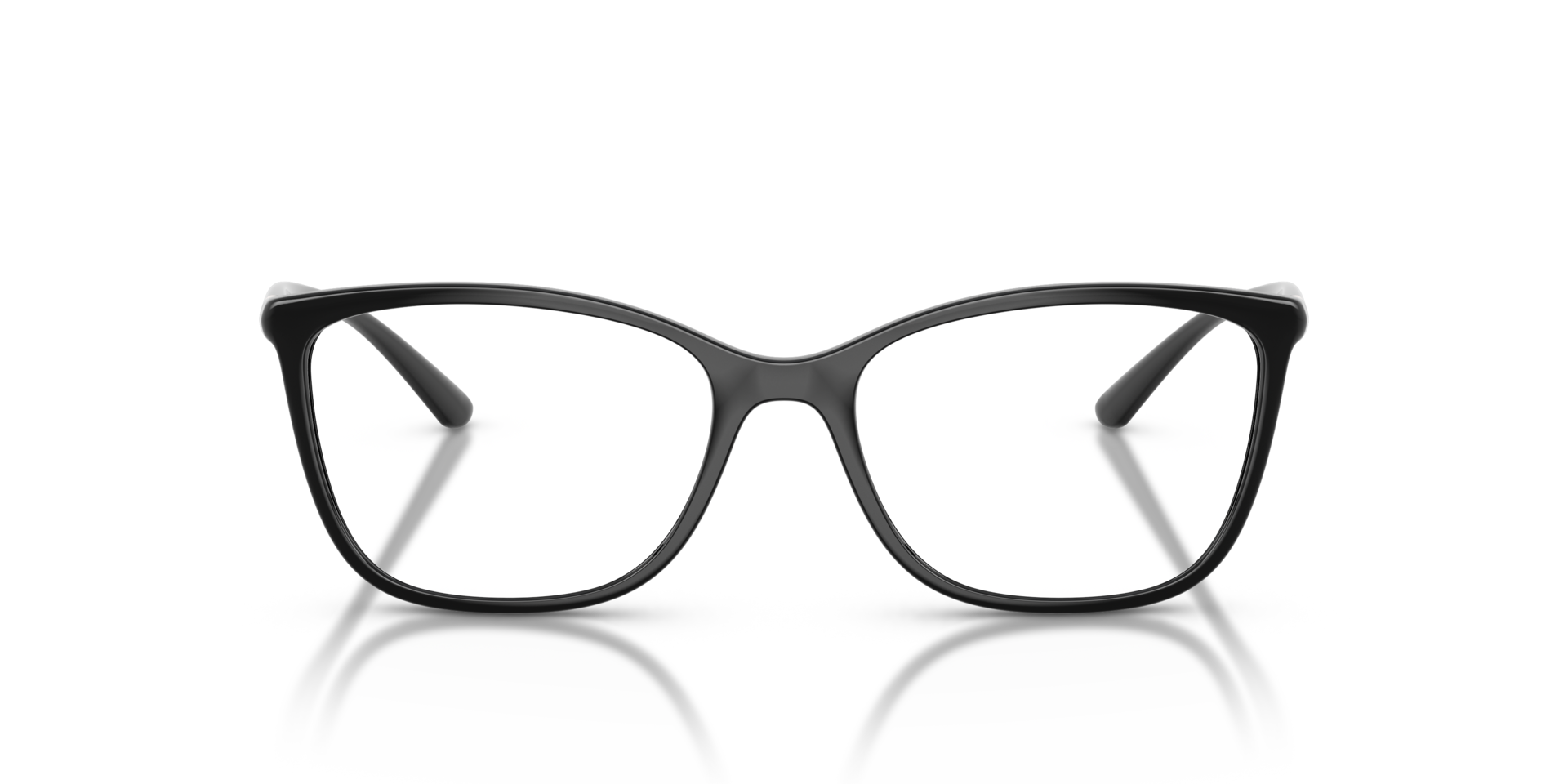 DG5026 Black PlasticEyeglass Frames for Glasses Direct, Front View