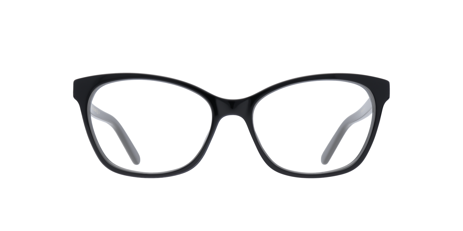 MARC 539 Black AcetateEyeglass Frames for Glasses Direct, Front View