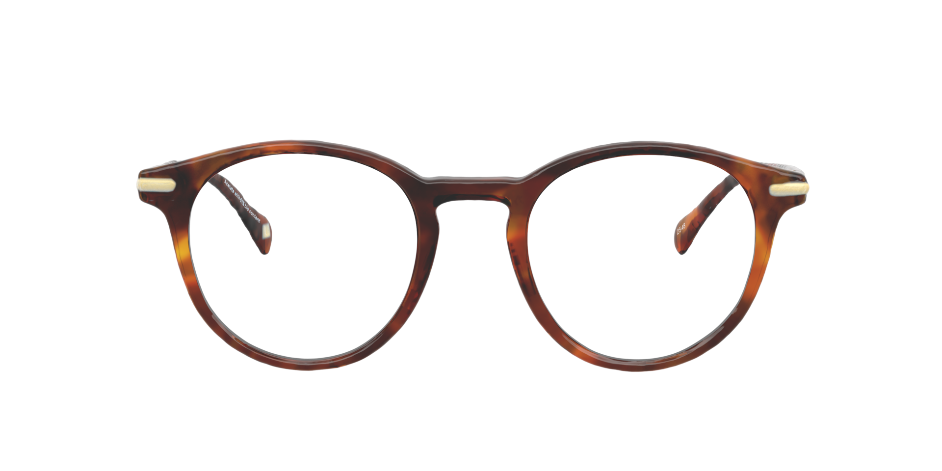Morden Havana AcetateEyeglass Frames for Glasses Direct, Front View