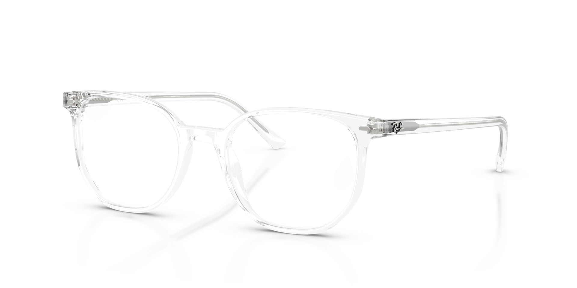RB5397 Transparent AcetateEyeglass Frames for Glasses Direct, Angle View