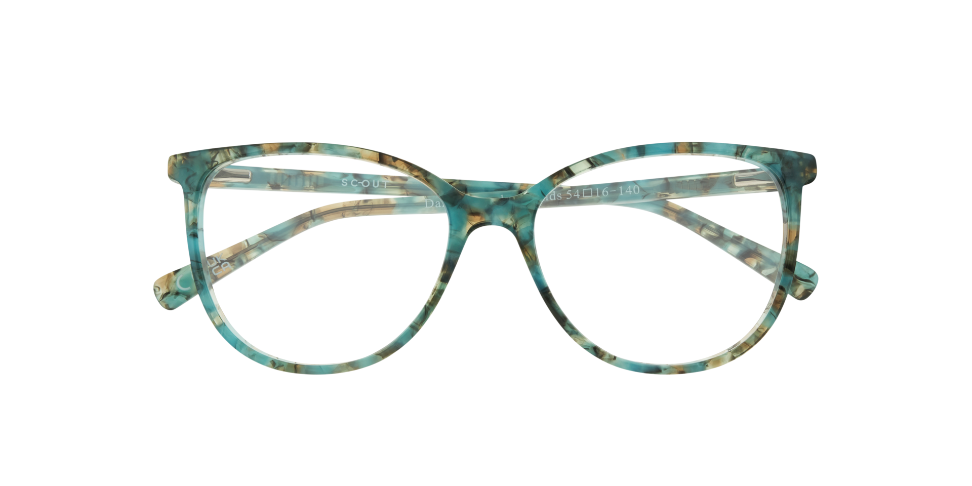 Darcey Seaglass Sands AcetateEyeglass Frames for Glasses Direct, Closed View