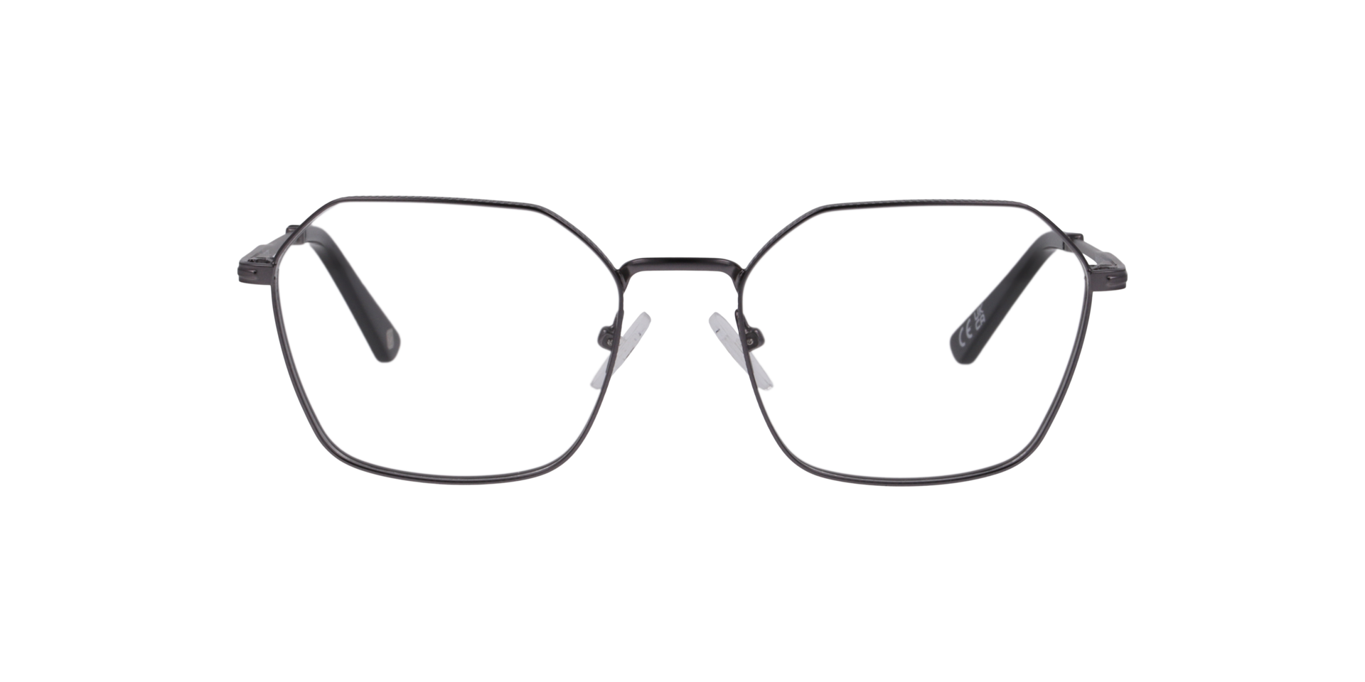 Maida Vale Gunmetal MetalEyeglass Frames for Glasses Direct, Front View