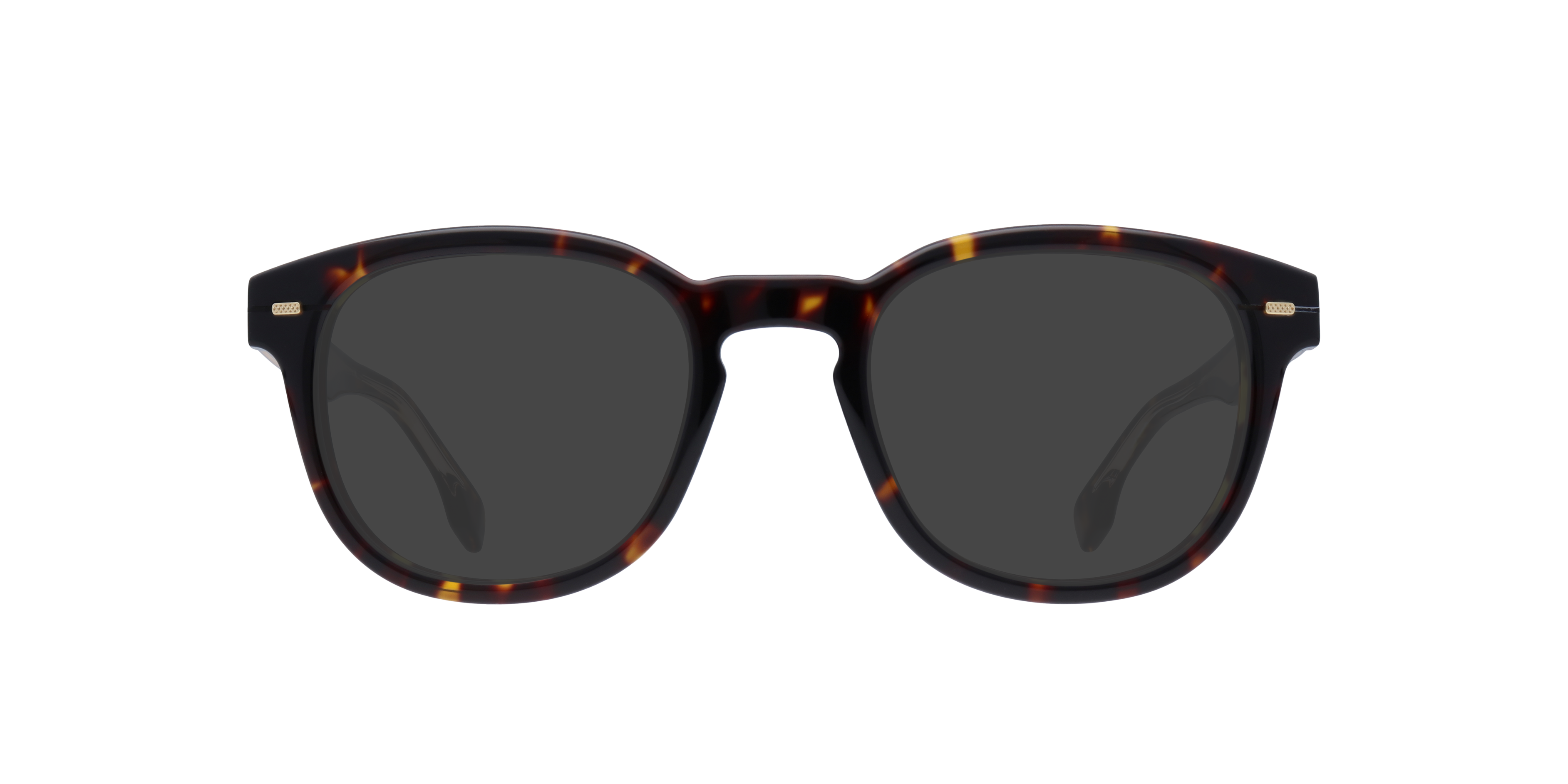 BOSS 1384 Black Gold AcetateSunglass Frames for Glasses Direct, with Tinted Lenses