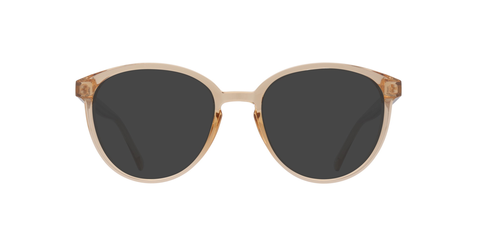 Claire Crystal Beige PlasticEyeglass Frames for Glasses Direct, with Tinted Lenses