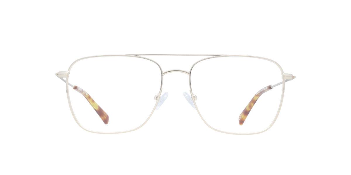 Gold square Metal eyeglasses Online - Full Rim - Randolph