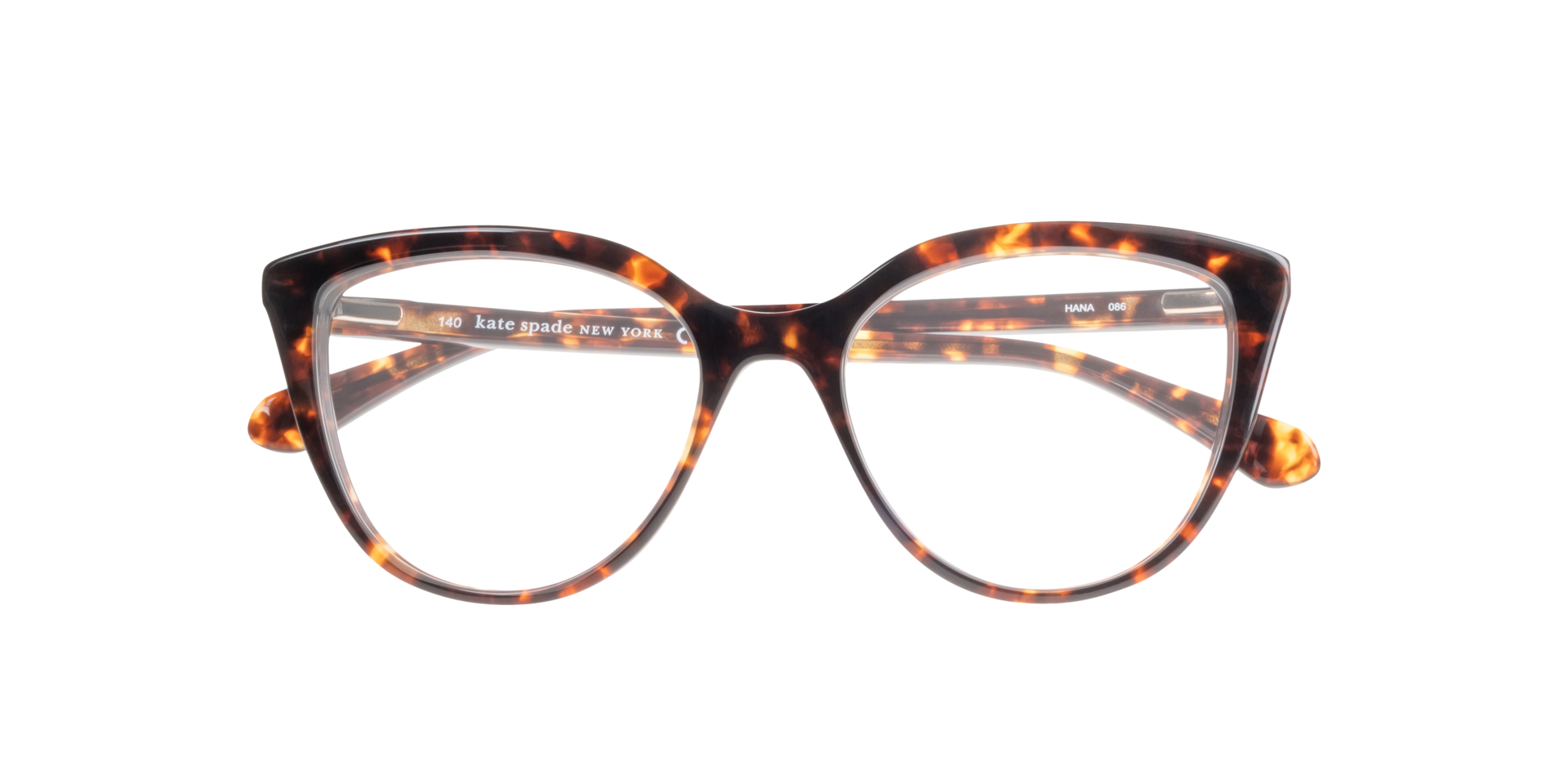 Hana Tortoise AcetateEyeglass Frames for Glasses Direct, Closed View