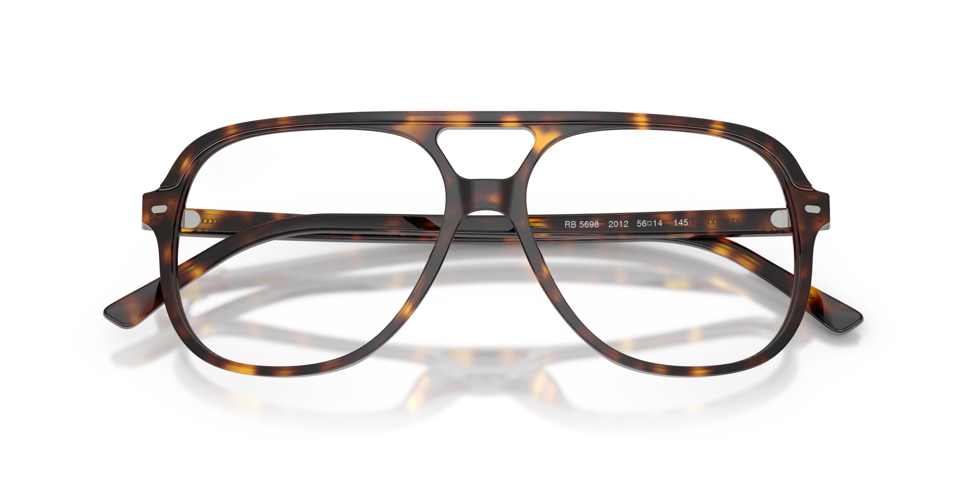 RB5698 Havana AcetateEyeglass Frames for Glasses Direct, Closed View