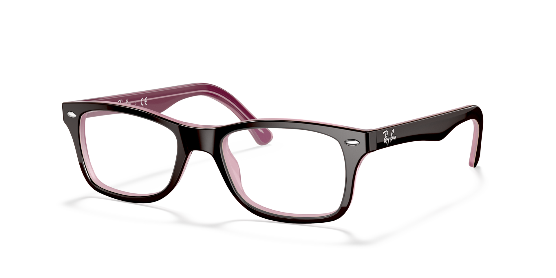 RB5228 Brown AcetateEyeglass Frames for Glasses Direct, Angle View