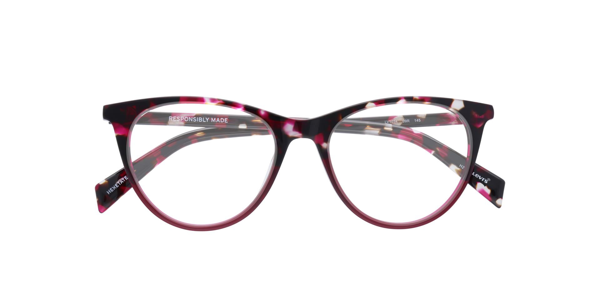 LV 1034 Tortoise AcetateEyeglass Frames for Glasses Direct, Closed View