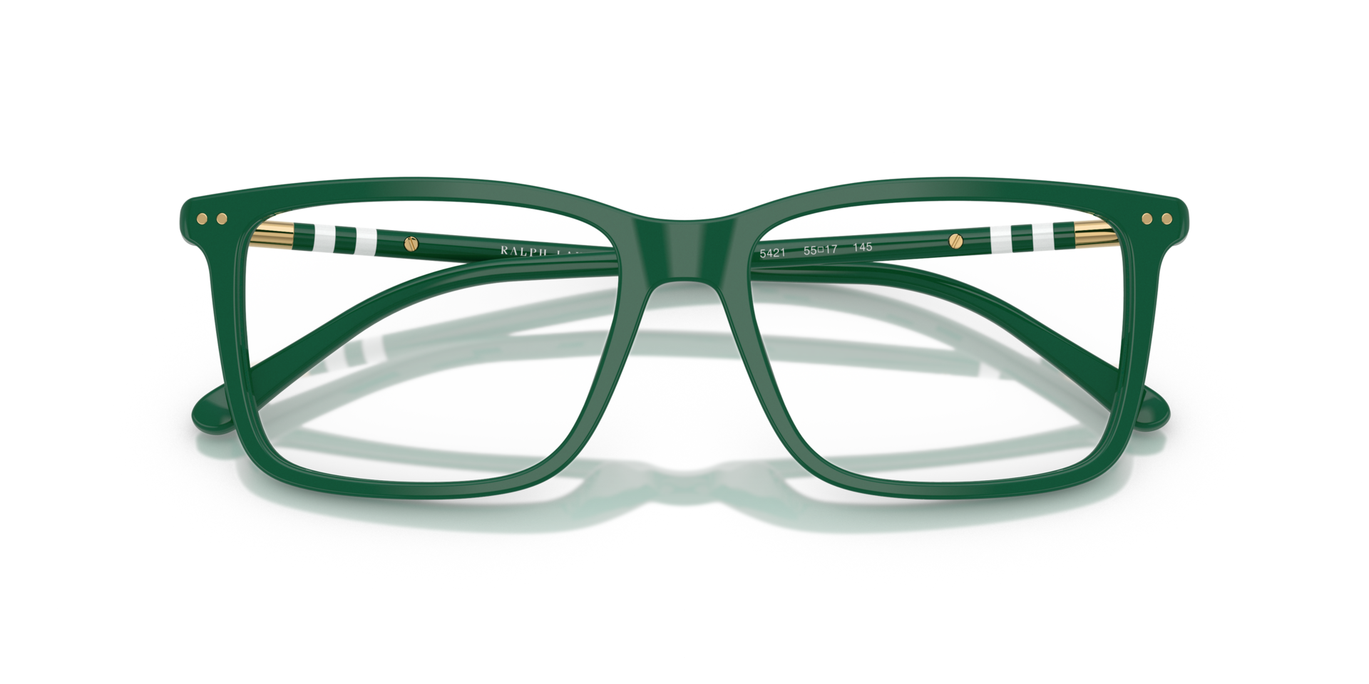 PH2287 Shiny Green AcetateEyeglass Frames for Glasses Direct, Closed View