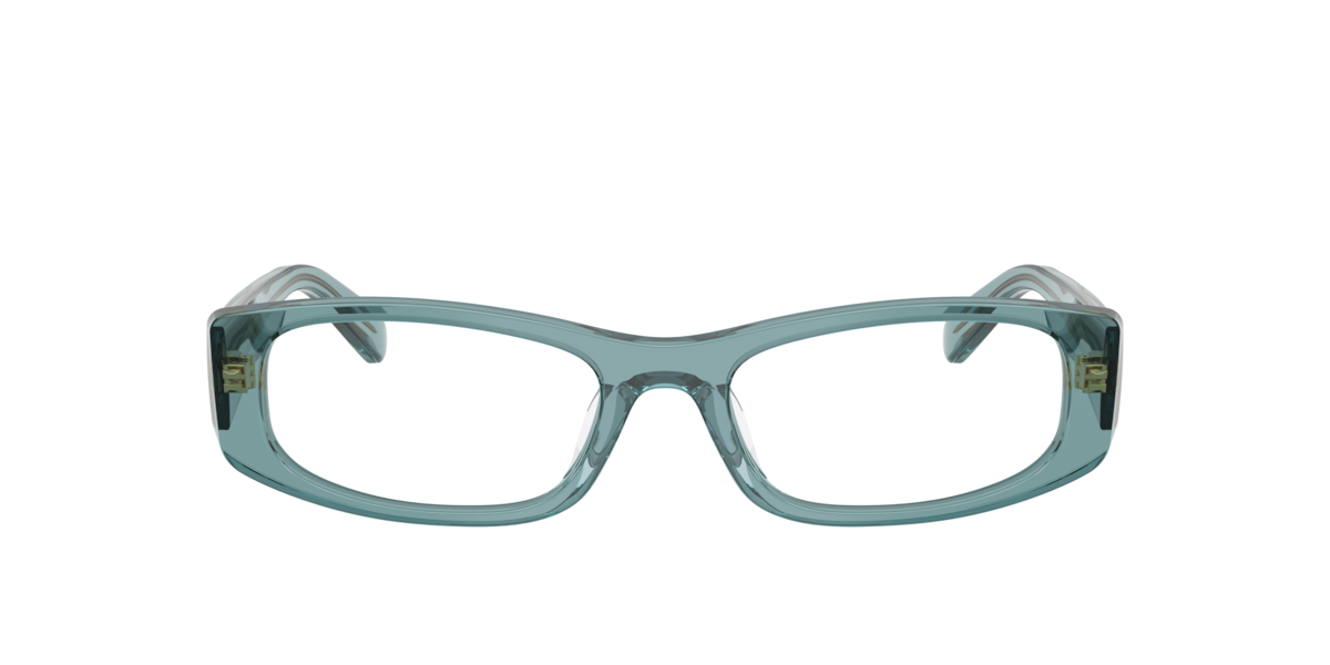 Vogue Eyewear Women's Transparent Blue Pillow Acetate Eyeglasses Online - Full Rim - Vo5699u