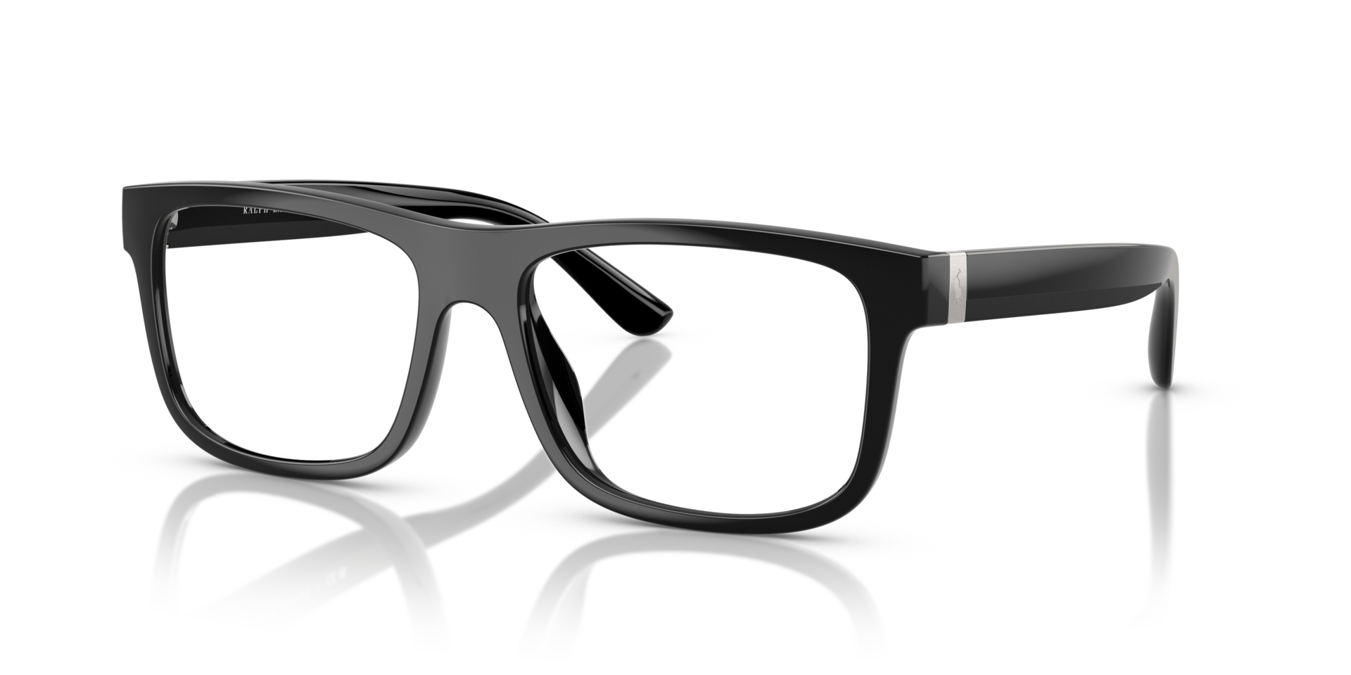 PH2290U Shiny Black PlasticEyeglass Frames for Glasses Direct, Angle View