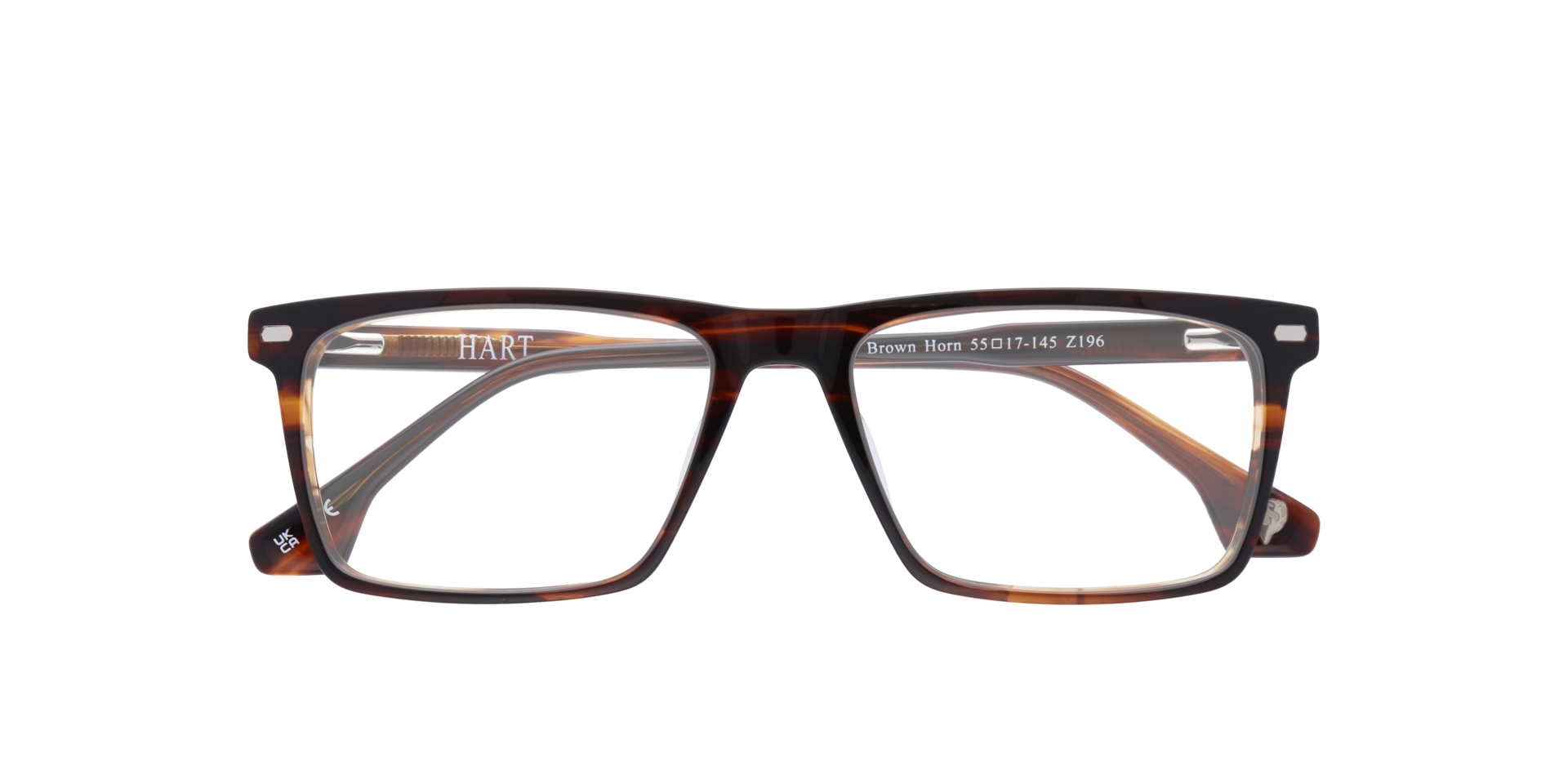 Gavin Brown Horn AcetateEyeglass Frames for Glasses Direct, Closed View