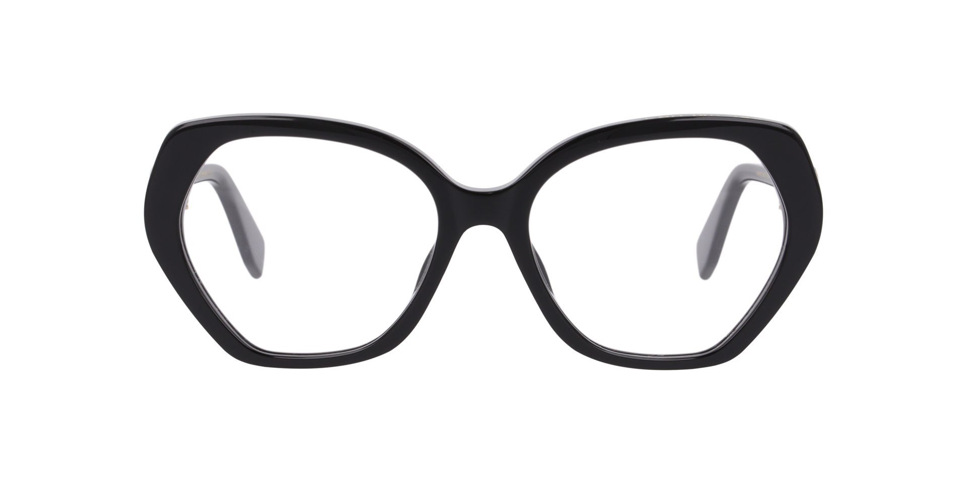 Marc 812 Black AcetateEyeglass Frames for Glasses Direct, Front View
