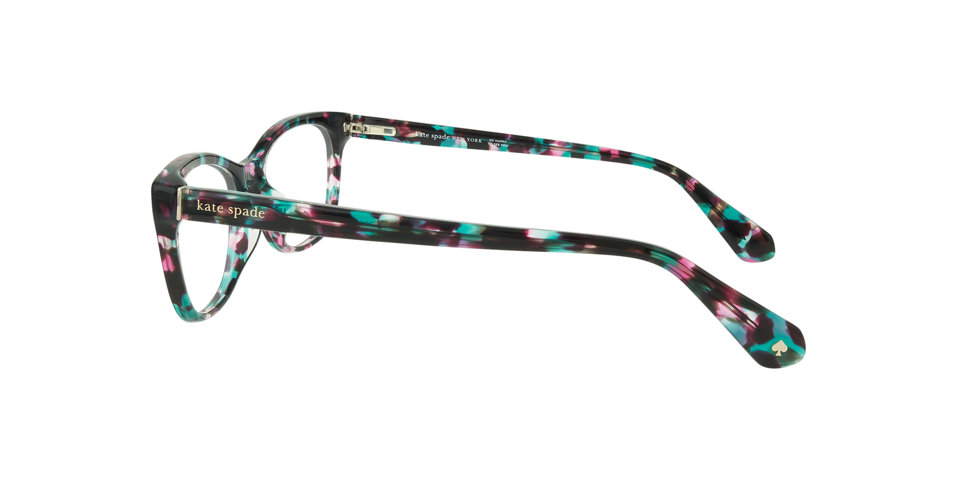 Posi Havana AcetateSunglass Frames for Glasses Direct, Side View