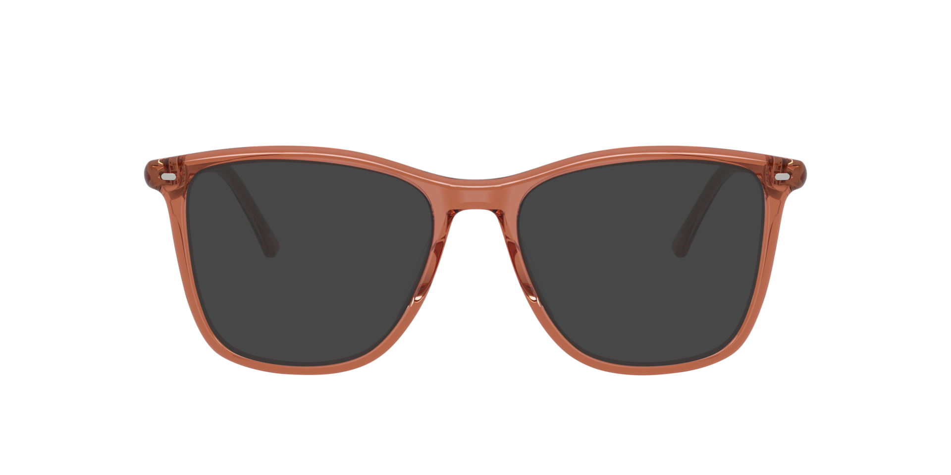 RB5455 Optics Transparent Brown AcetateEyeglass Frames for Glasses Direct, with Tinted Lenses