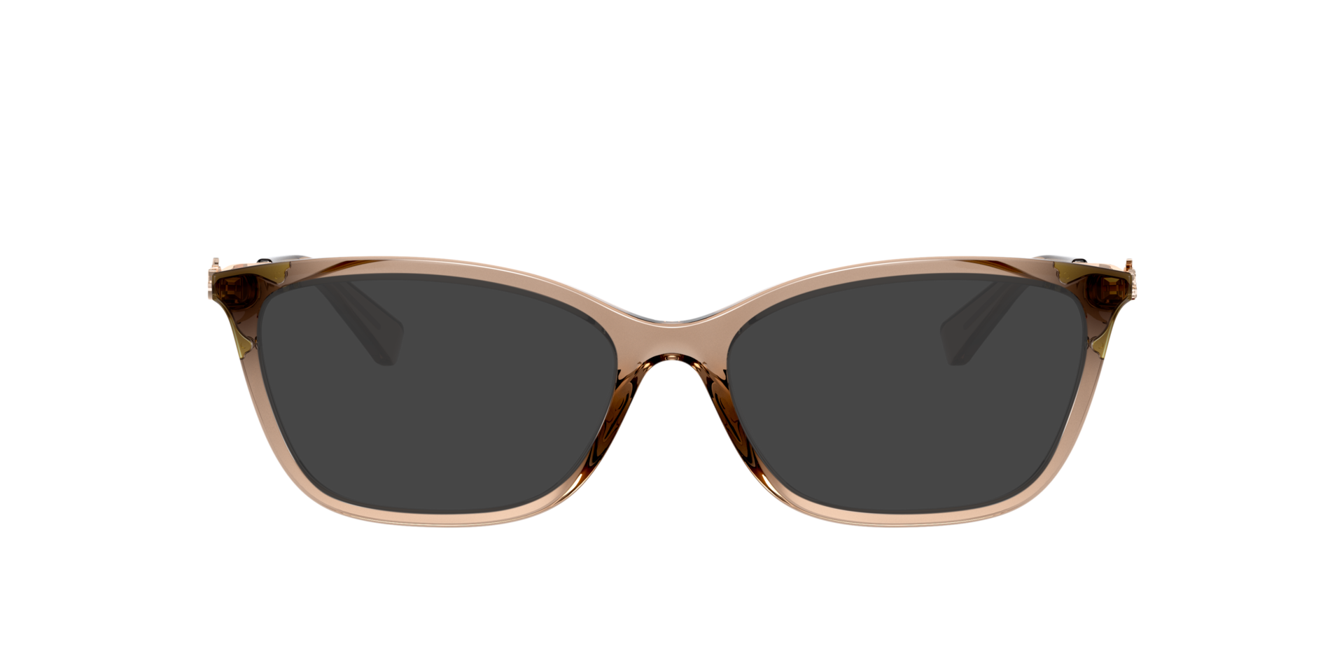 HC6146U Transparent Brown PlasticEyeglass Frames for Glasses Direct, with Tinted Lenses