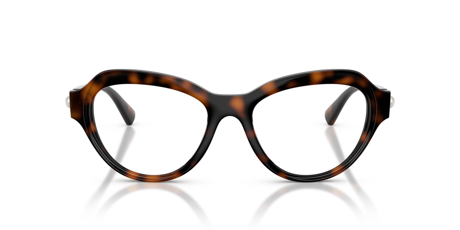 JC1002HU Havana PlasticEyeglass Frames for Glasses Direct, Front View