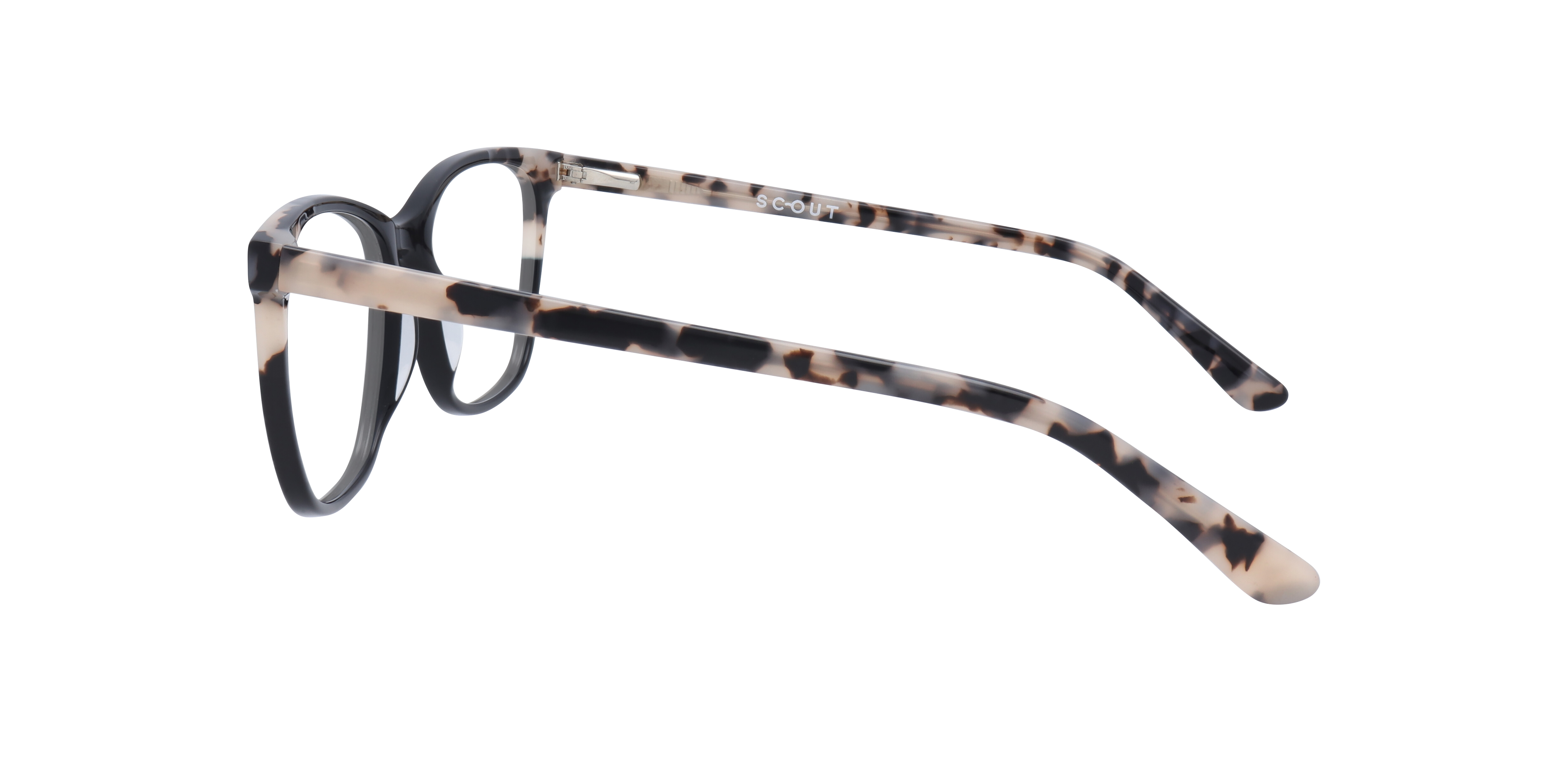 Dakota Black & Havana AcetateEyeglass Frames for Glasses Direct, Side View