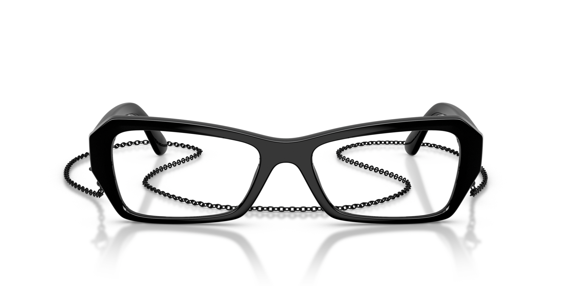 VO5656U Black PlasticEyeglass Frames for Glasses Direct, Front View