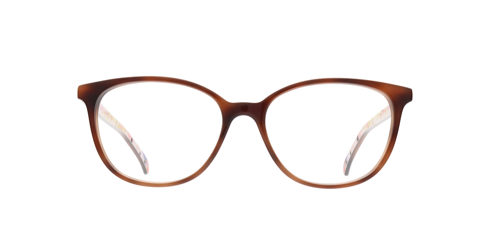 TB9177 Brown AcetateEyeglass Frames for Glasses Direct, Front View